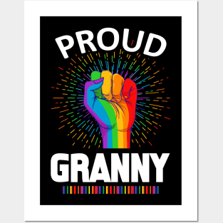 Proud Granny Gay Lgbt Posters and Art